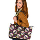 Sugar skull handbag purse