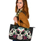 Sugar skull day of the dead handbag purse