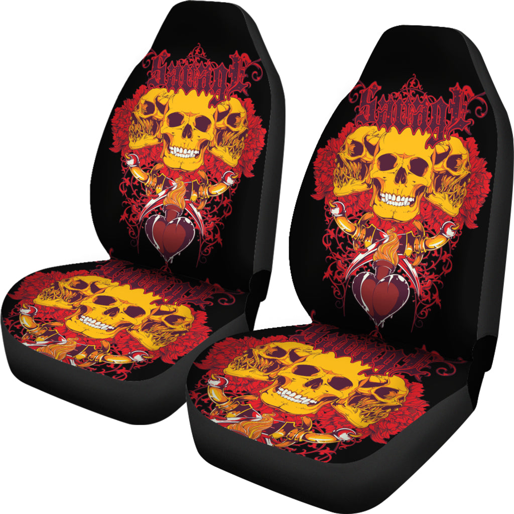 Skull Car Seat covers