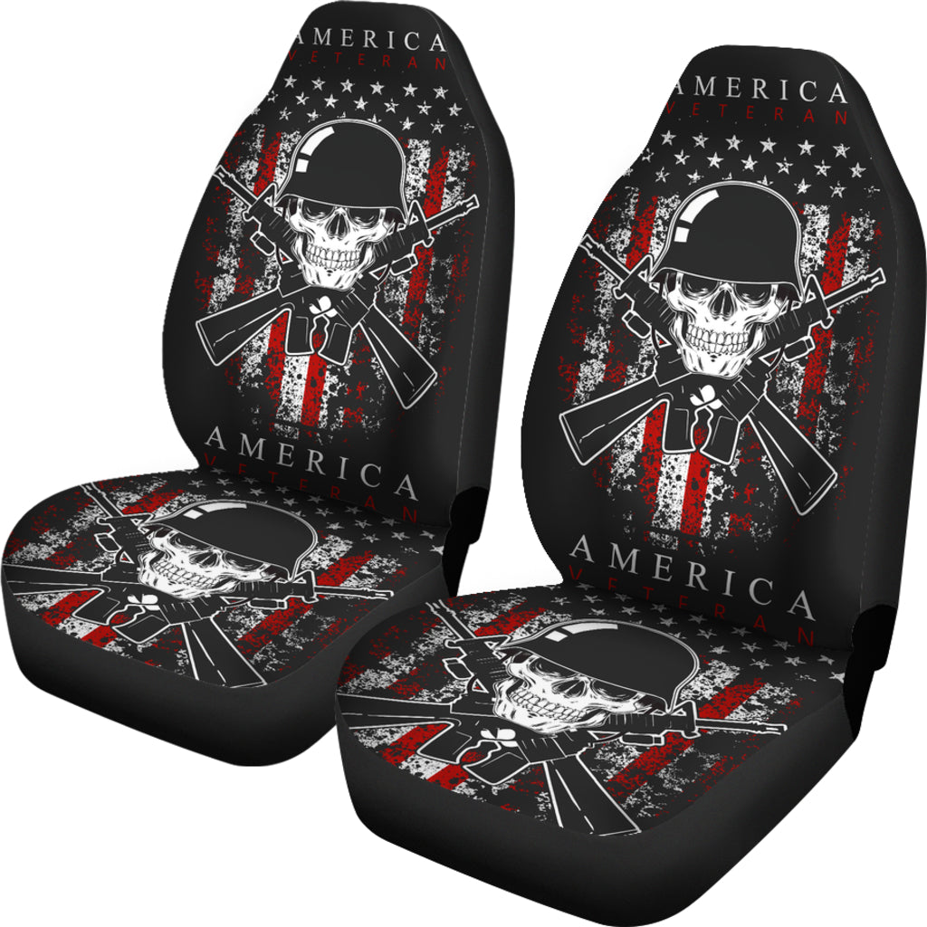 Set 2 pcs - American Veteran car seat covers