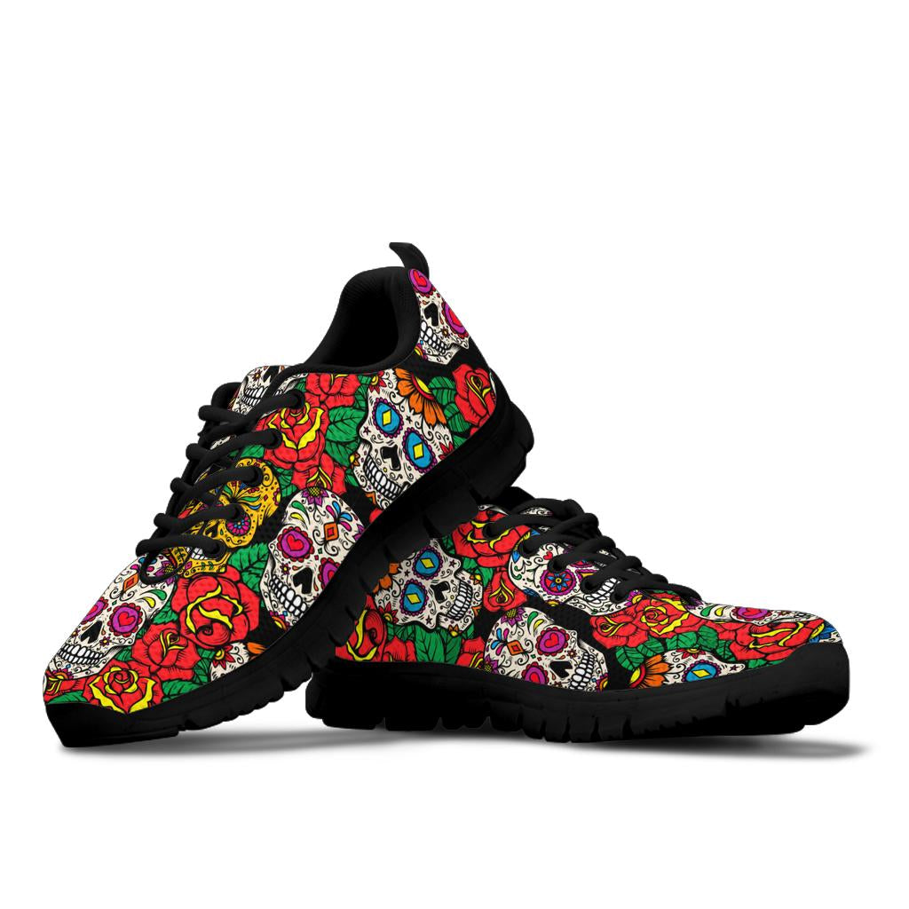 Sugar skull sneakers