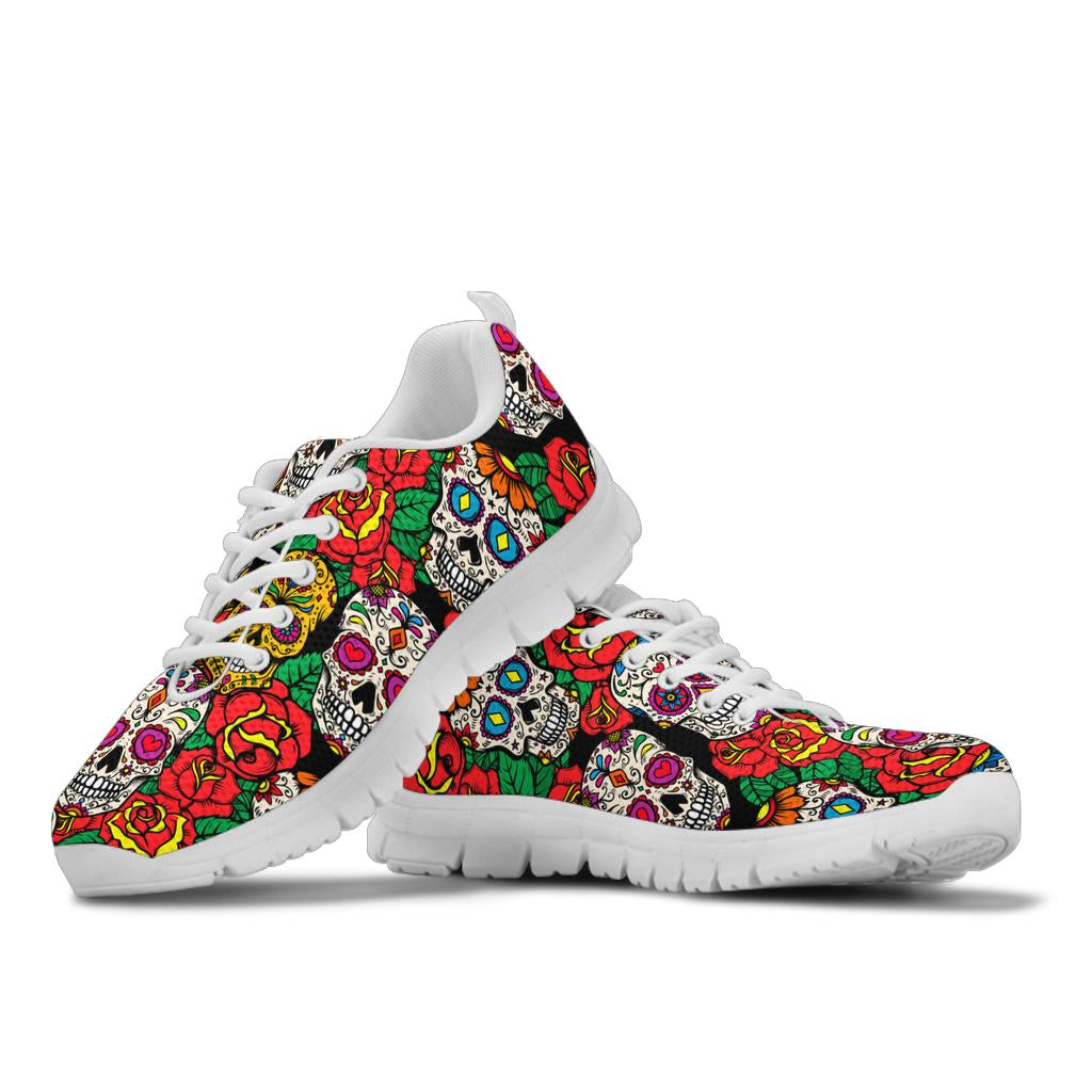 Sugar skull sneakers