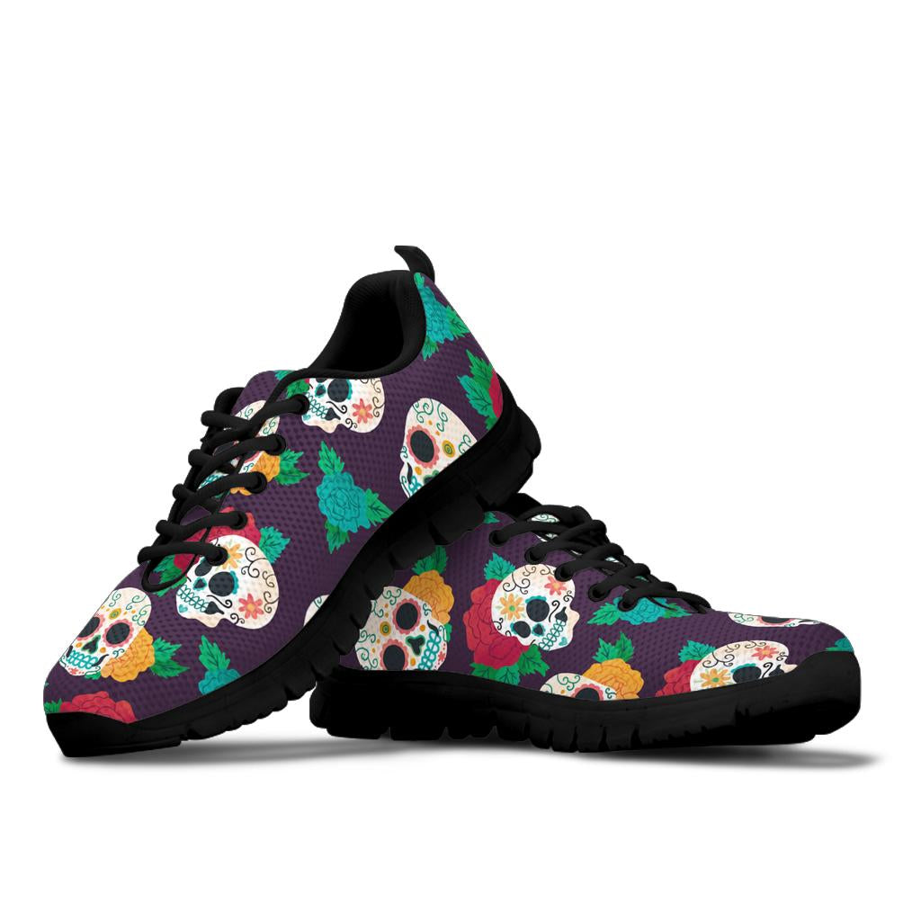 Black Sugar skull sneakers