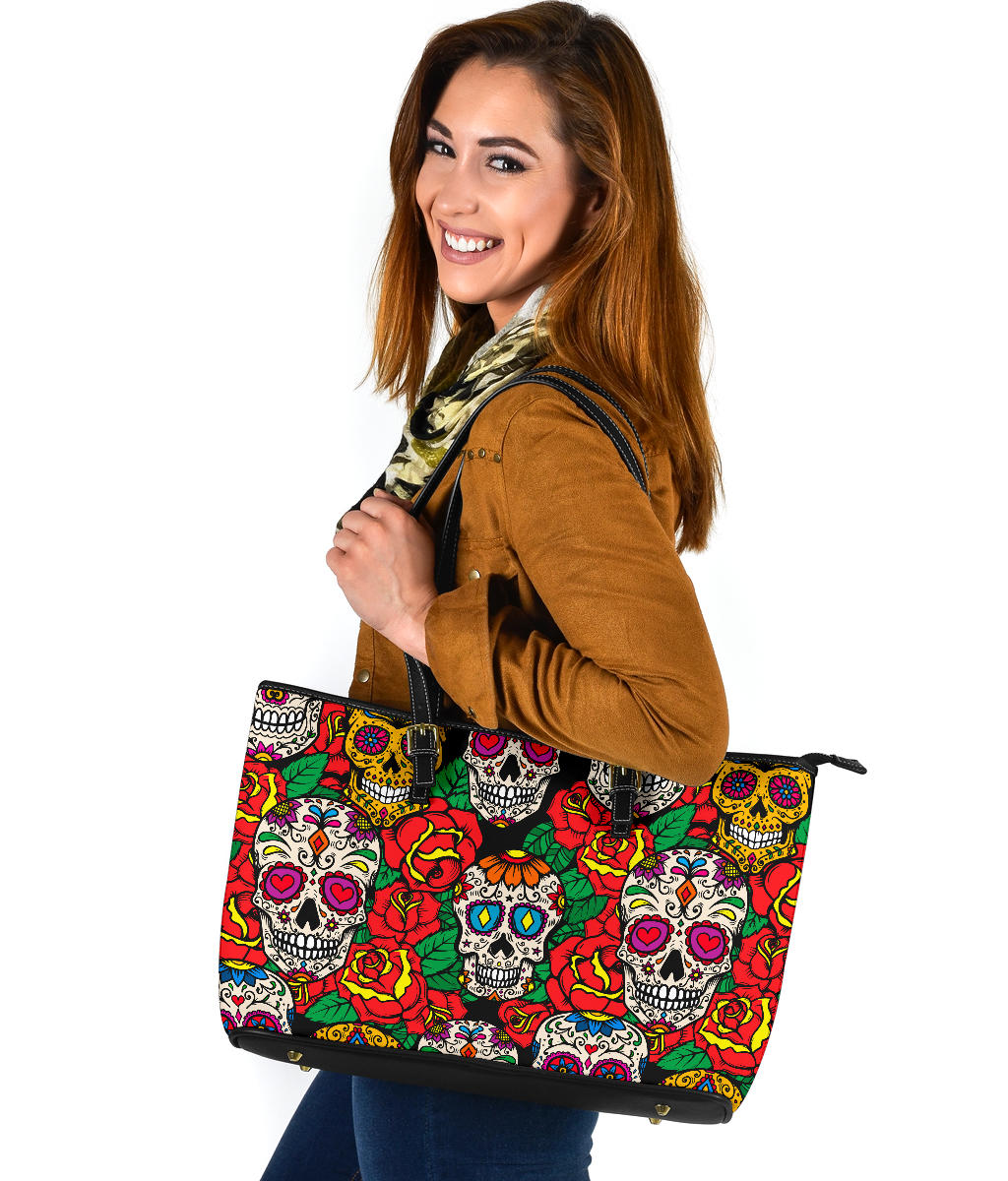 Sugar skull handbag