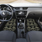 Floral skull car mats, sugar skull car mats
