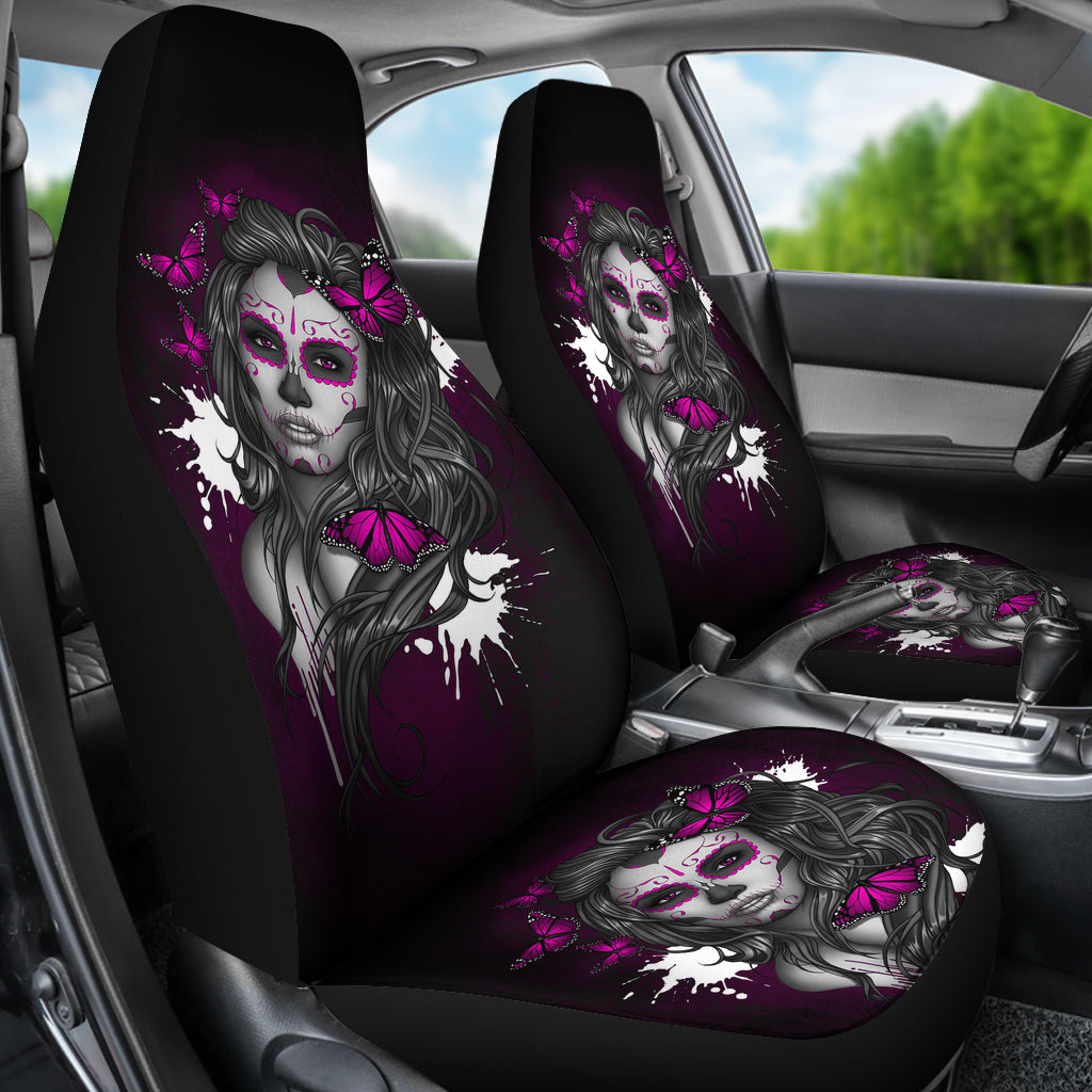 Set of 2 - Beautiful girls - Car seat covers.