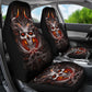 Burning skull - Seat covers for car