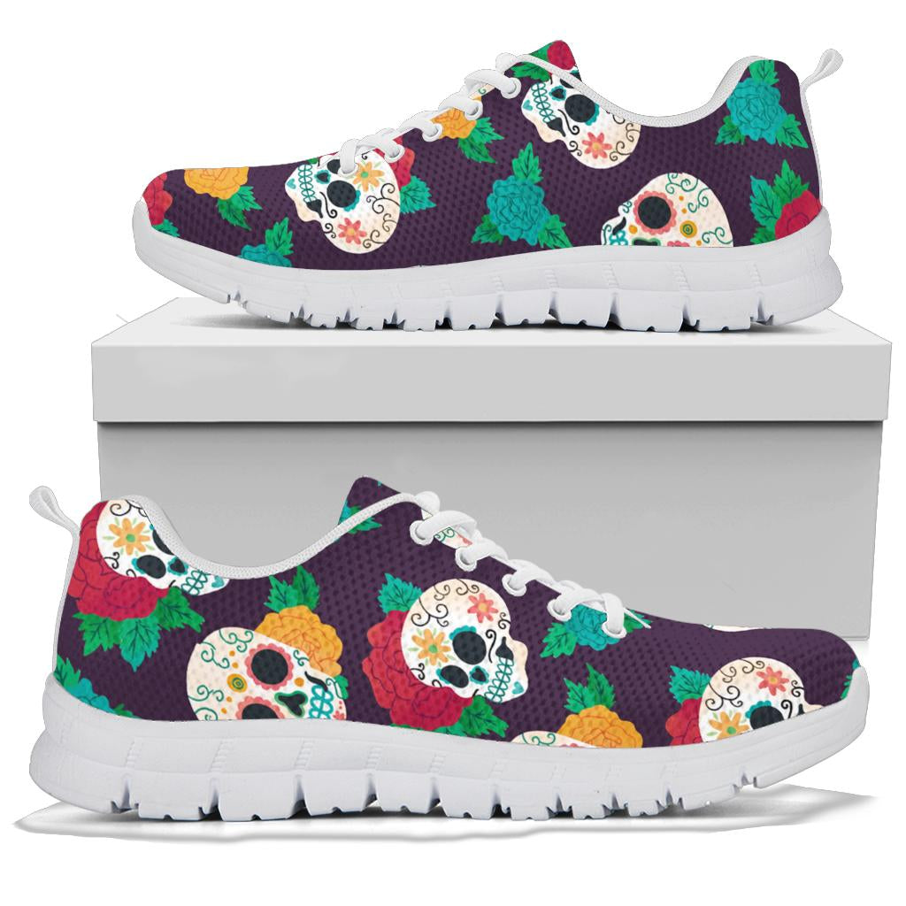 Black Sugar skull sneakers