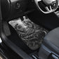Set of 4 pcs grim reaper car mats