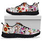 Black Sugar skull sneakers shoes