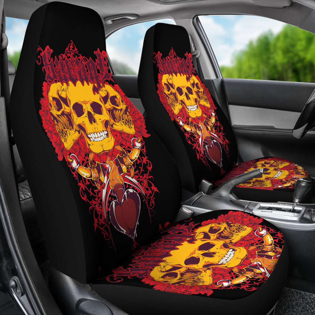 Skull Car Seat covers