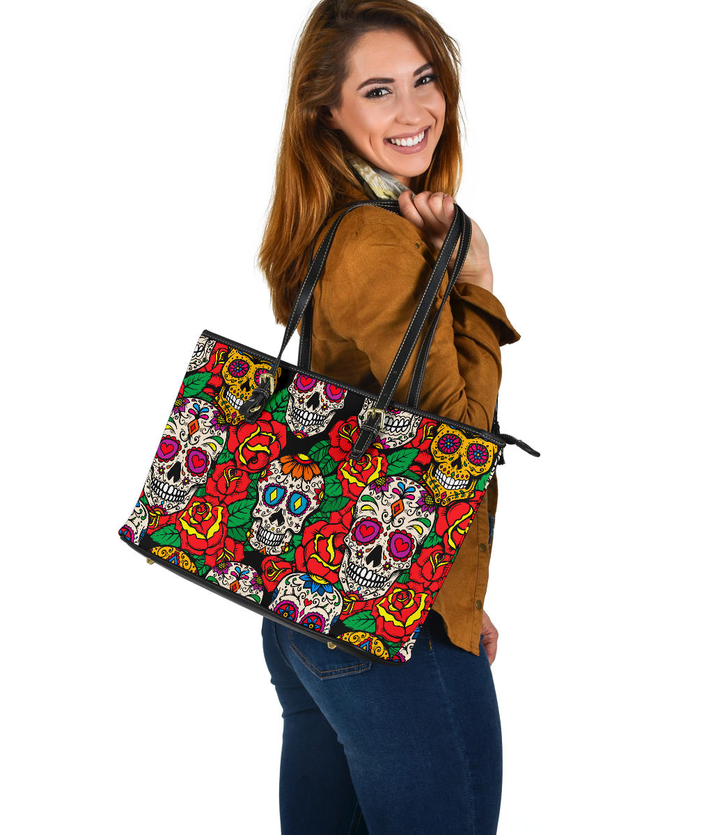 Sugar skull handbag