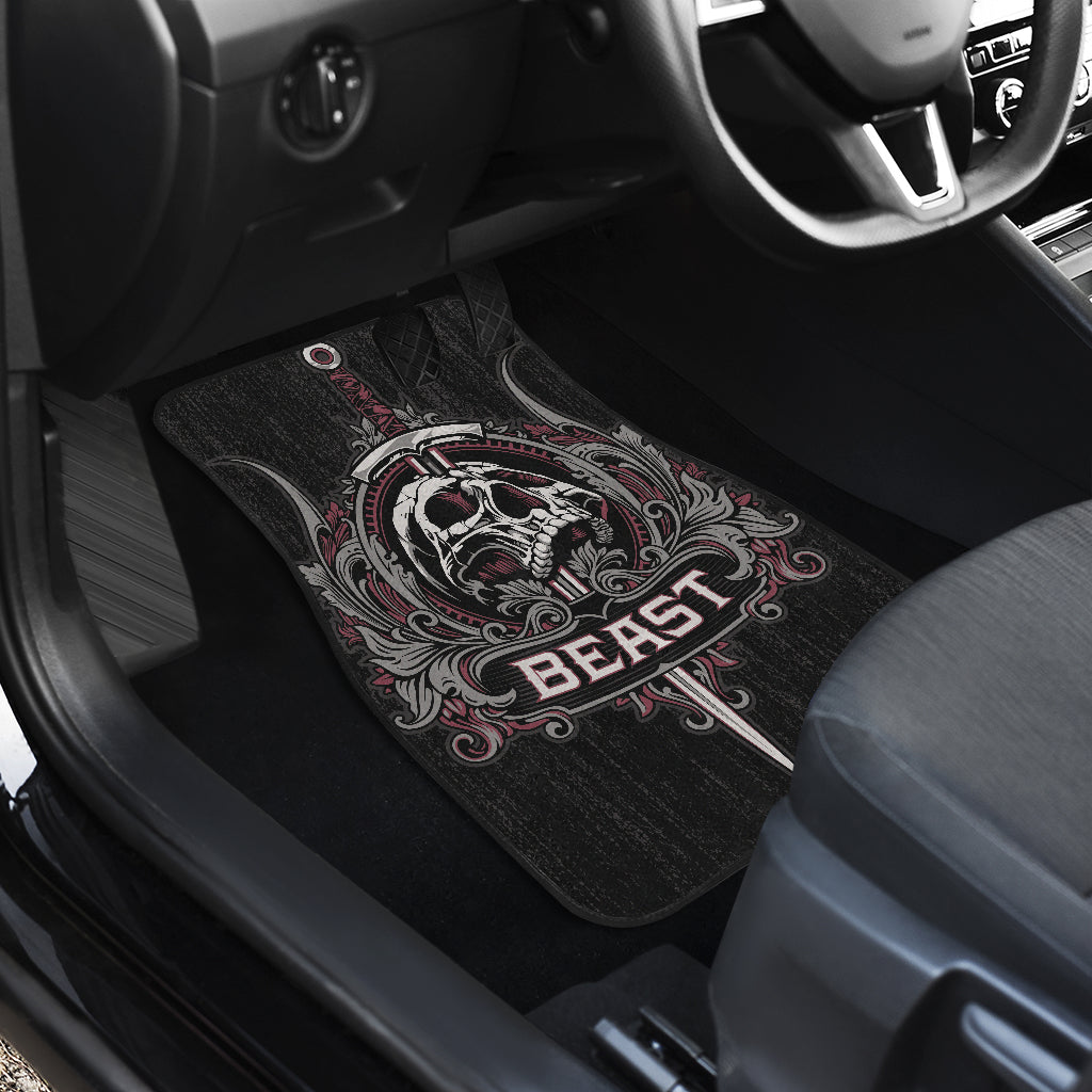 BEAST - Front and back car mat