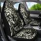 Set of 2 - Awesome skull seat covers