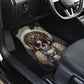 Set 4 pcs skull car mats