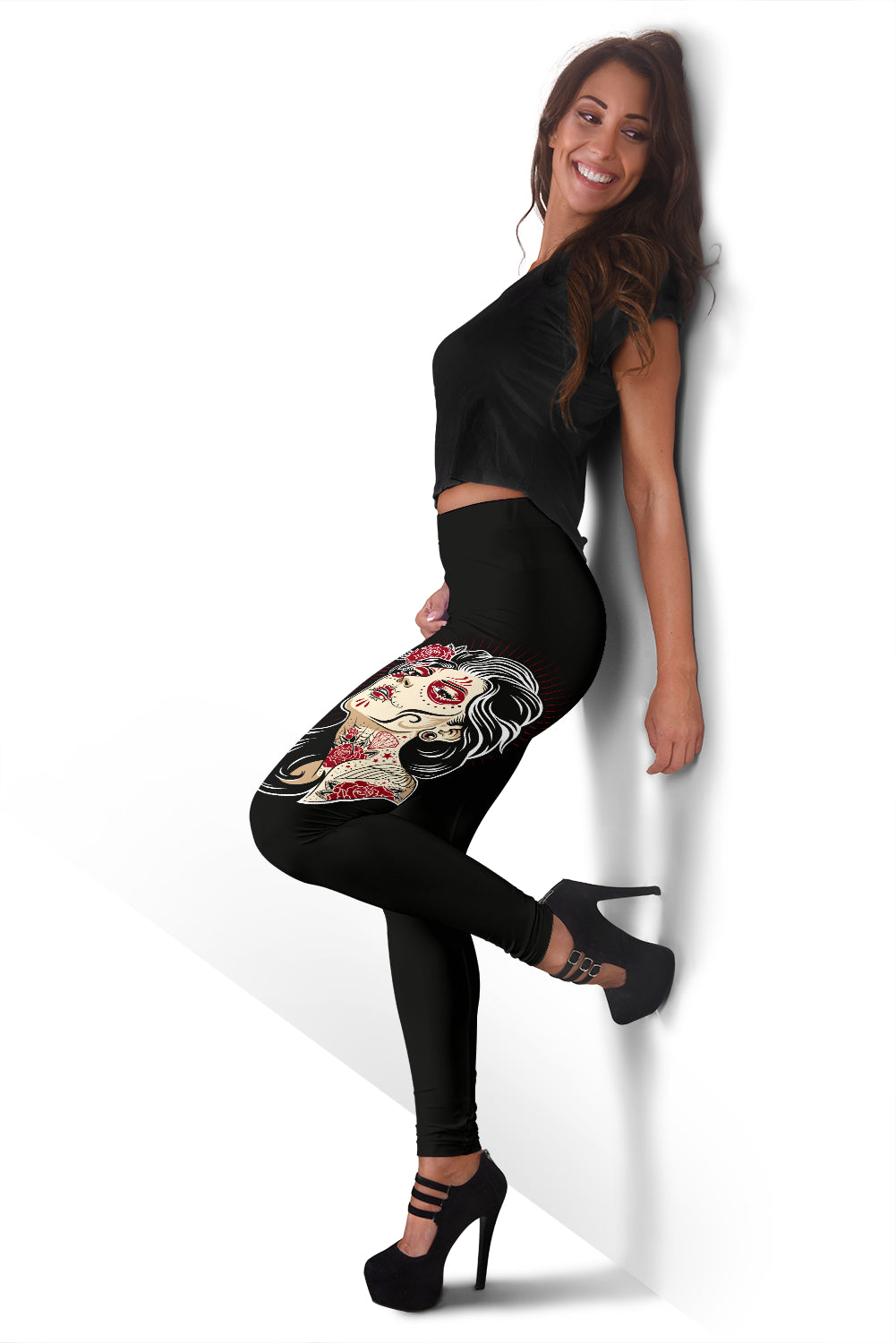 Sugar Skull Fashion Leggings