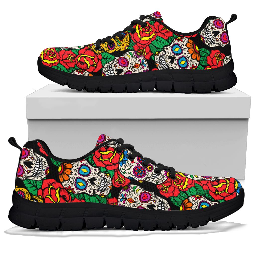 Sugar skull sneakers