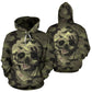 Camo Skull All Over Print Hoodie for Lovers of Skulls and Camouflage