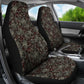 Set 2 pcs seat cover sugar skulls day of the dead