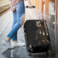 Gothic skull grim reaper luggage cover suitcase covers