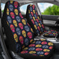 Set of 2 car seat - sugar skull car seat