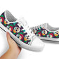 Women Sugar skull Low tops shoes