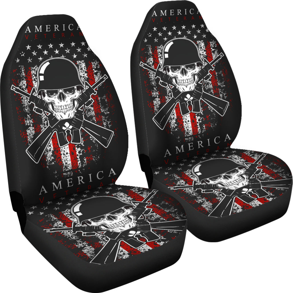 Set 2 pcs - American Veteran car seat covers