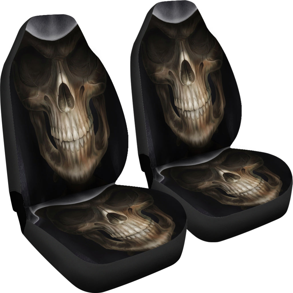 Skull car seat cover