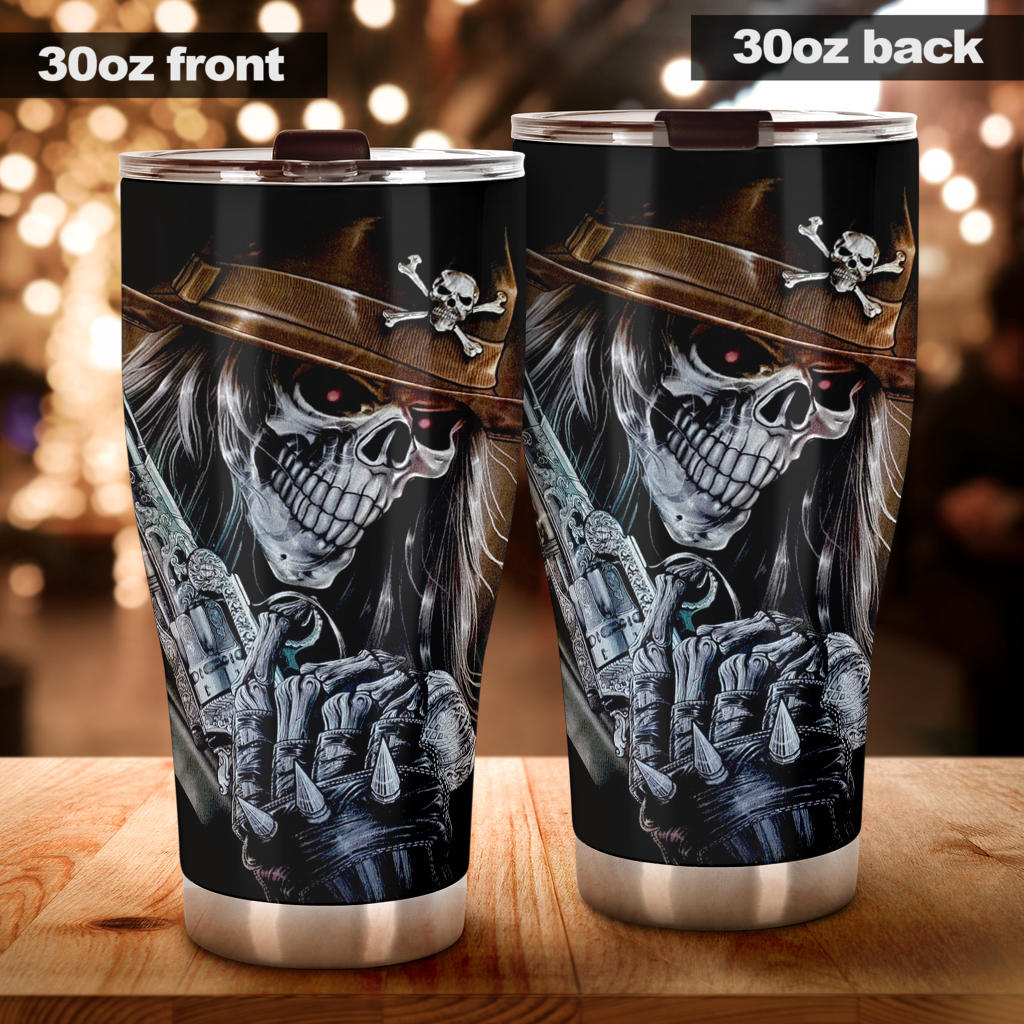 Motorcycle skull cup, biker skull mug, skull tumbler cup mug, goth freezer Mug, grim reaper mug, motorcycle skull coffee mug, skeleton tumbler