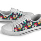 Women Sugar skull Low tops shoes