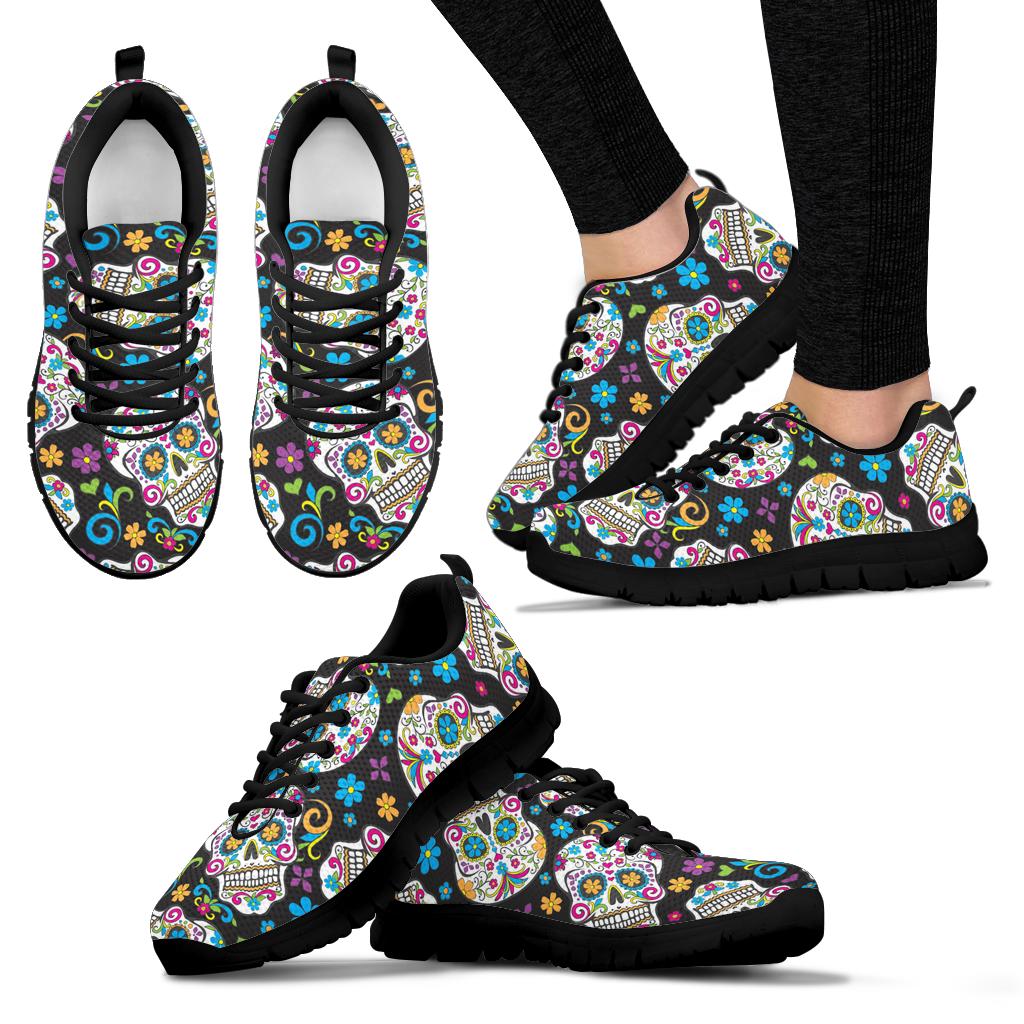 Sugar skull sneaker shoes