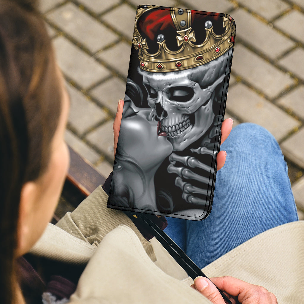 Sugar skull King Queen wallet