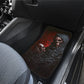Set 4 pcs skull car mats