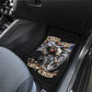 Set of 4 pcs ride or die grim reaper skull car mats