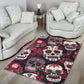 Day of the dead rug mat, sugar skull carpet