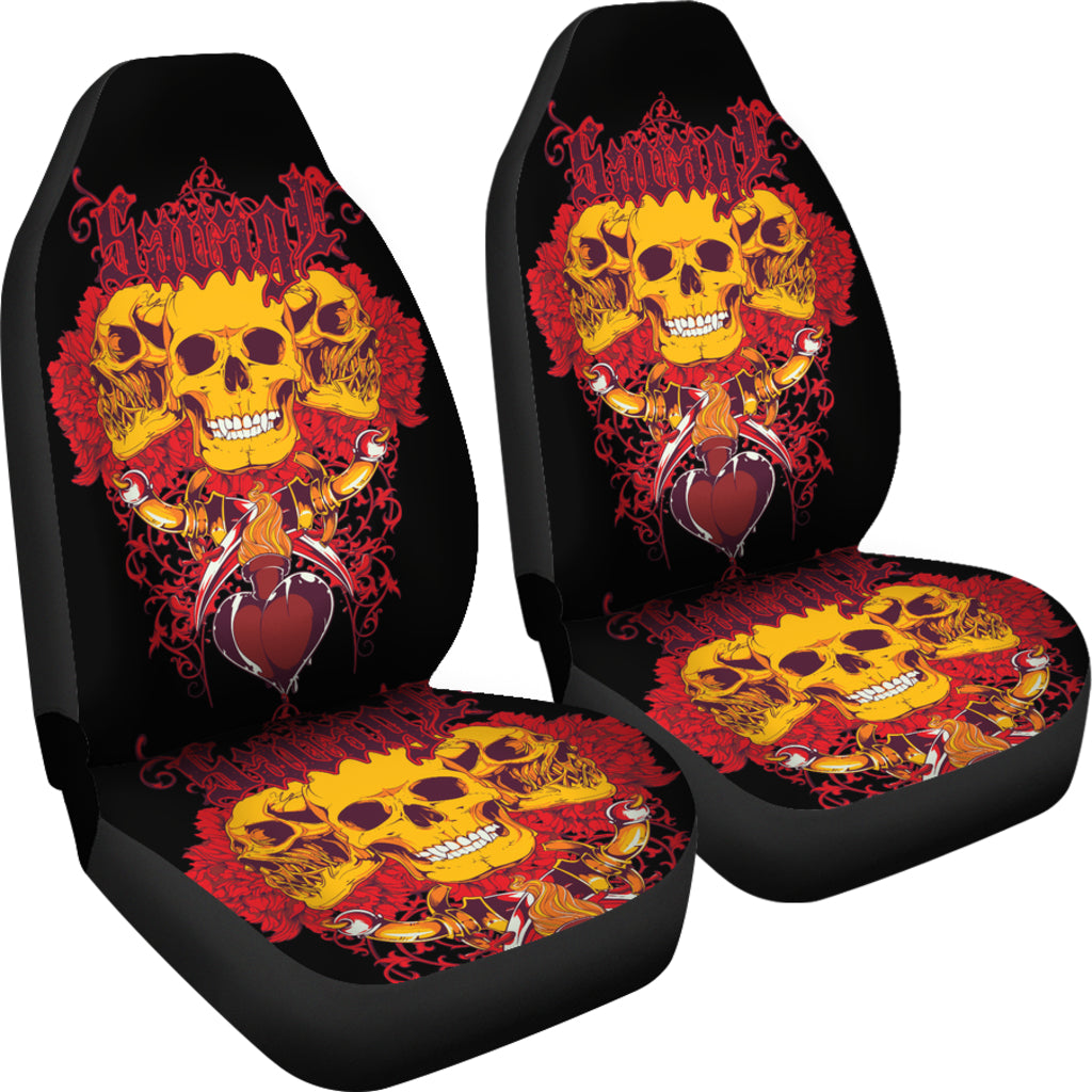 Skull Car Seat covers