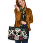 Sugar skull day of the dead handbag purse