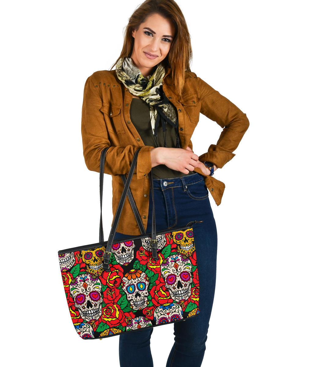 Sugar skull handbag