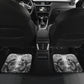 Set of 4 pcs grim reaper car mats