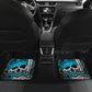 Set of 4 pcs skull car mats
