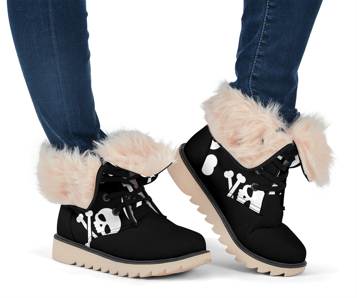 Skull & Crossbones Polar Boots