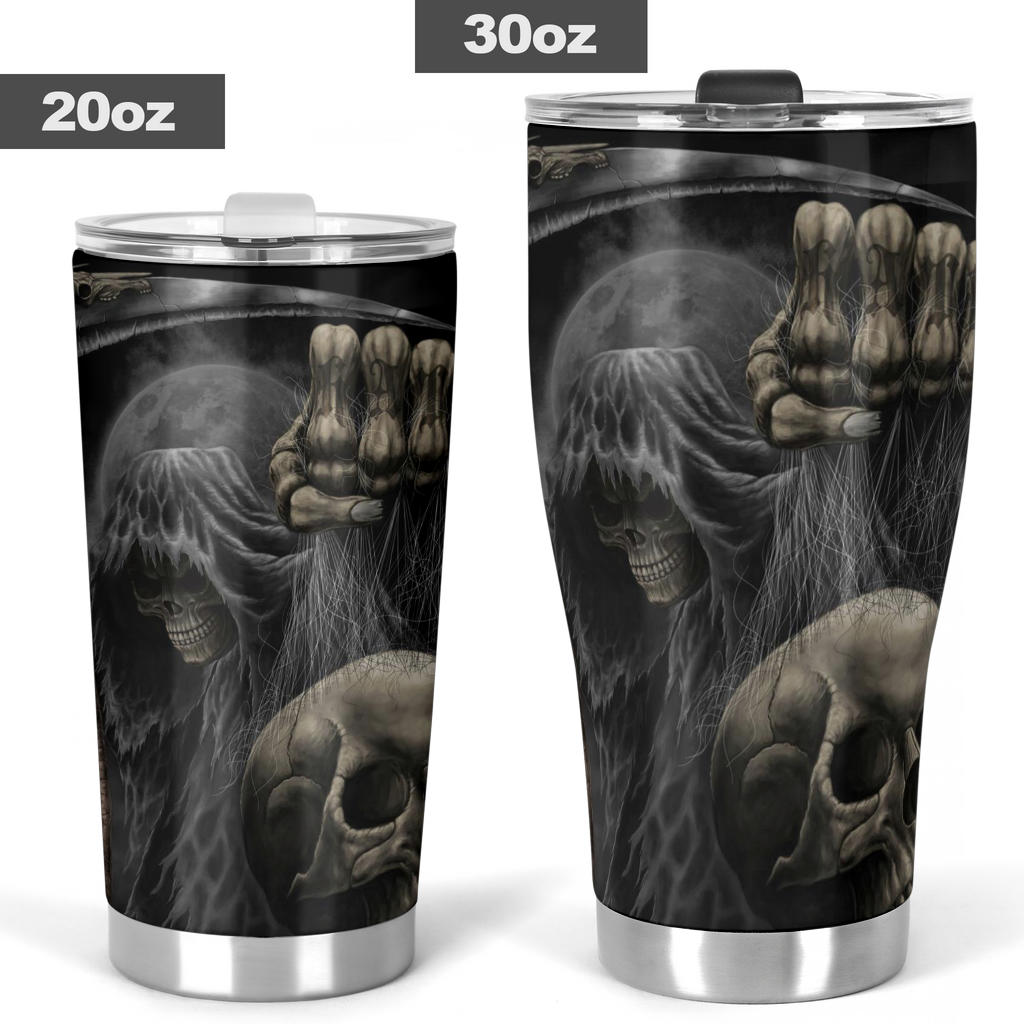 Evil beer mug, flame skull freezer Mug, christmas skull tumblr, christmas skull travel mug, skull in fire beer mug, punisher skull travel mug