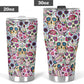 Sugar skull tumblers