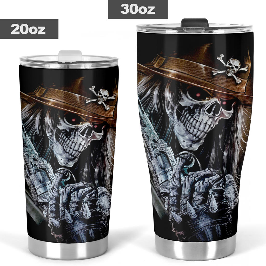 Motorcycle skull cup, biker skull mug, skull tumbler cup mug, goth freezer Mug, grim reaper mug, motorcycle skull coffee mug, skeleton tumbler