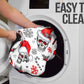 Skull christmas car seat cover