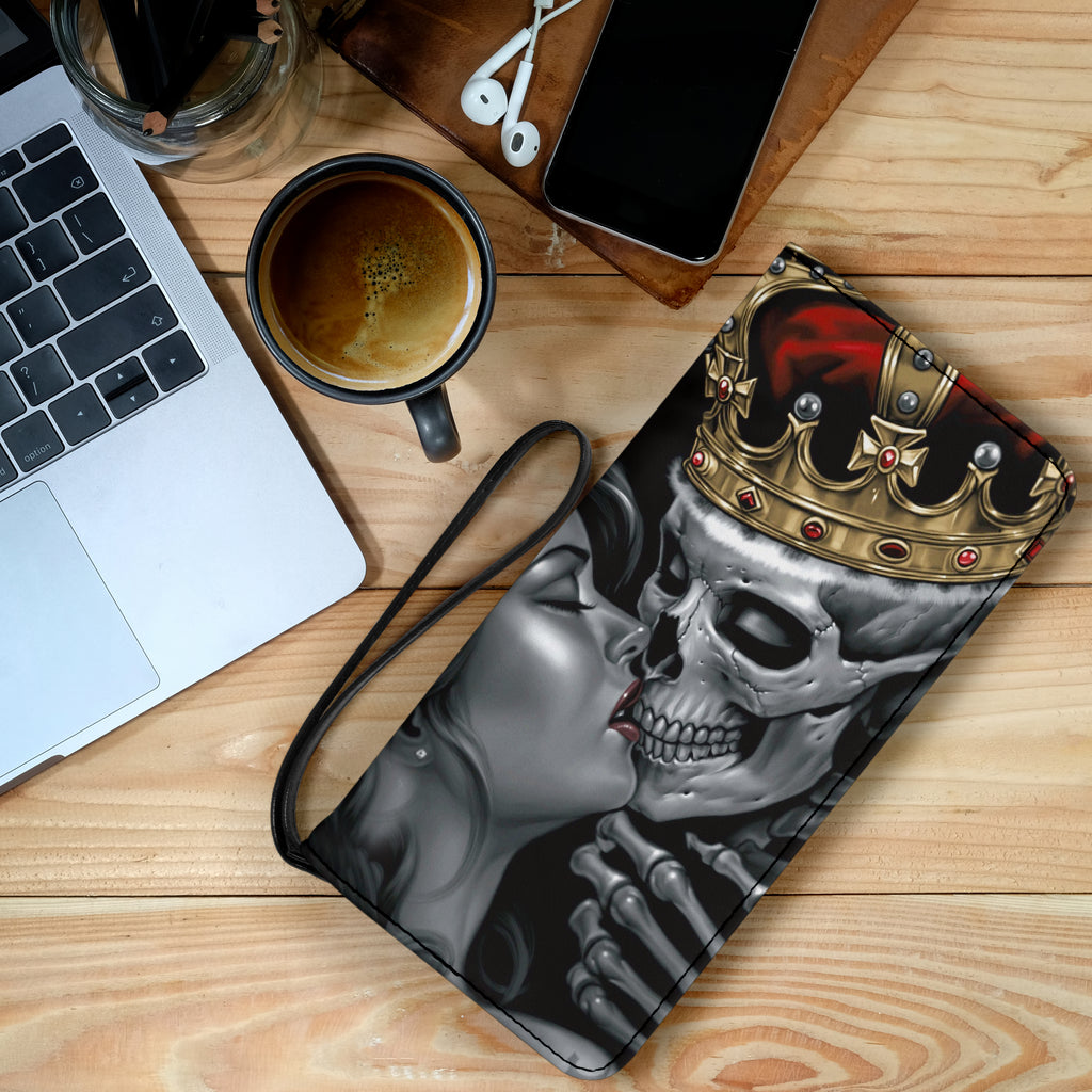 Sugar skull King Queen wallet
