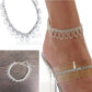 Hot selling 1 pc Sexy Charming Crystal Rhinestone Foot Chain Anklet Ankle Bracelet Diamante