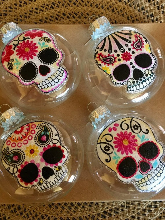 Day of the dead Christmas Ornaments