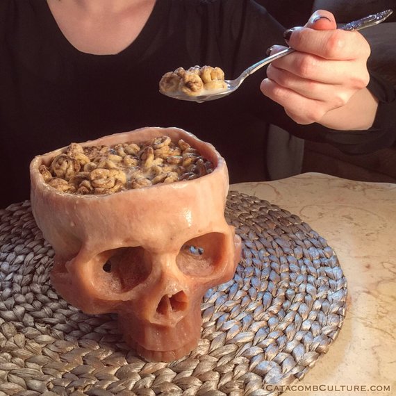 Human Skull Bowl (Food Safe)Human Skull Bowl (Food Safe)
