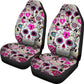 Party Skull Car Seat Covers, car seat cover, seat cover for car